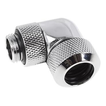 Alphacool Eiszapfen 13 mm HardTube compression fitting 90° rotatable G1/4 flydende kølesystems kompresseion vinklet fitting