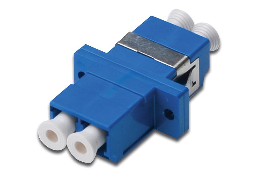 Digitus DN-96007-2 fiber adapter LC/UPC 1 stk Bl&aring;