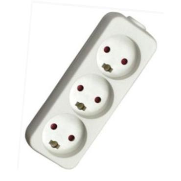 EL-stikdåse med 3 udtag