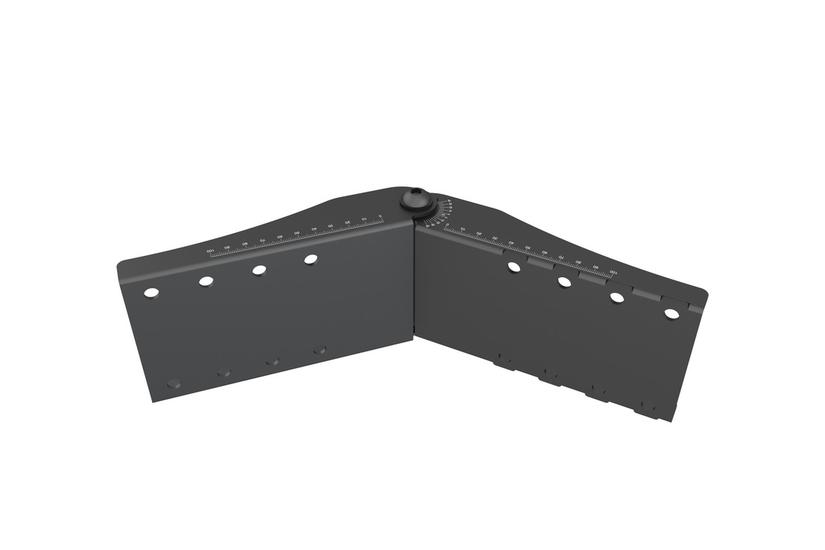 Multibrackets PRO Series Curved Screen Rail Joiner monteringskomponent - för böjd platt panel - svart