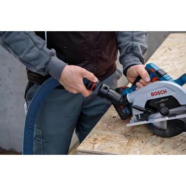 Bosch GKS 18V-57-2 Professional - cirkels&aring;g - sladdl&ouml;s - 165 mm - 2 batterier