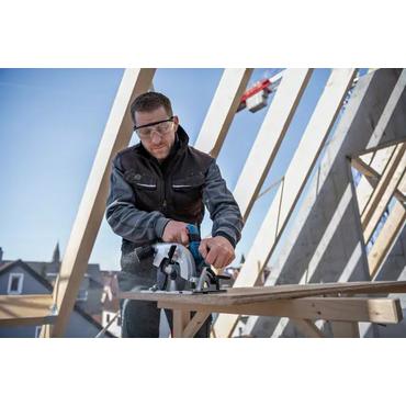 Bosch GKS 18V-57-2 Professional - cirkels&aring;g - sladdl&ouml;s - 165 mm - 2 batterier