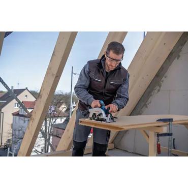 Bosch GKS 18V-57-2 Professional - cirkels&aring;g - sladdl&ouml;s - 165 mm - 2 batterier