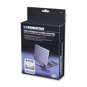 Manhattan Mini Notebook Power Adapter - strømforsyningsadapter - 40 Watt