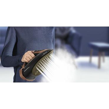 Tefal Ultimate Power Pro FV9E50 Tør & dampstrygejern Durilium AirGlide Autoclean soleplate 3200 W Sort, Kobberfarve