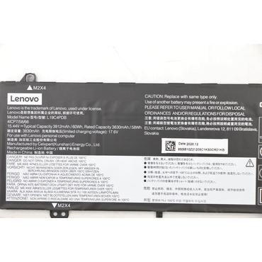 Lenovo BATTERI CP/A L19C4PDB 15.44V60Wh4cell