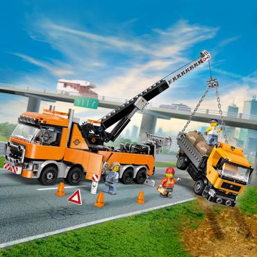 LEGO City Stort bjærgningskøretøj med kran