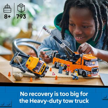 LEGO City Stort bjærgningskøretøj med kran