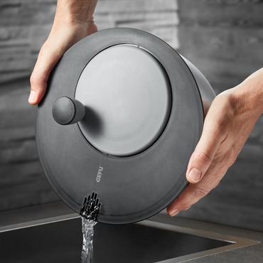 GEFU Rotare salatspinner Rustfrit stål Håndsving/håndtag