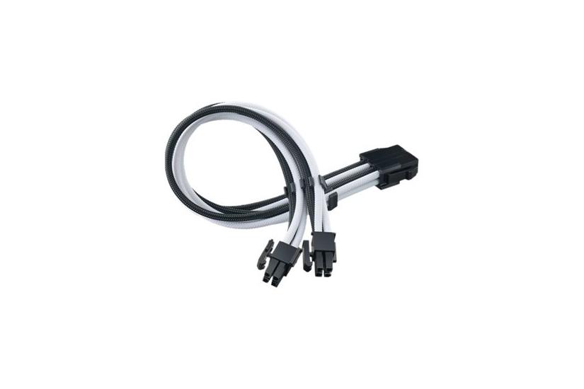 Silverstone Pp07e Forlængerkabel Til Strøm 8 Pin Eps12 V 4 4 Til 8 Pin Eps12 V 30 Cm