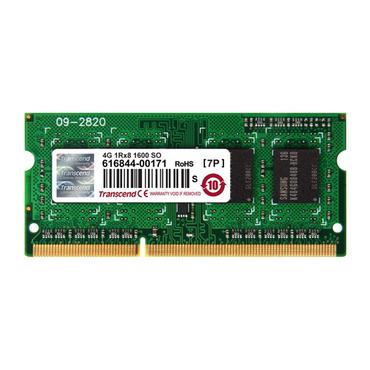 Transcend JetMemory - 4 GB:  - DDR3L - 1600MHz - SO DIMM 204-PIN - Ikke-ECC - CL11
