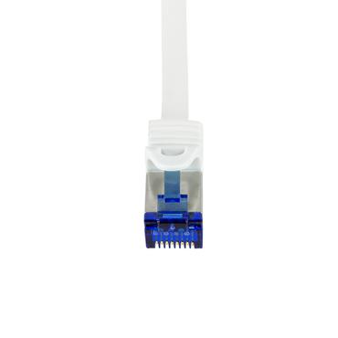 LogiLink C6A031S netv&aelig;rkskabel Hvid 1 m Cat6a S/FTP (S-STP)