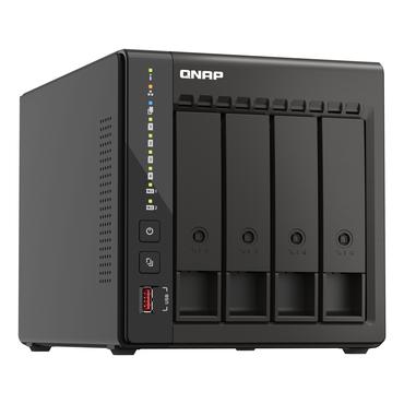 QNAP TS-453E-8G 16TB WD Red Plus NAS-Bundle NAS inkl. 2x 8TB WD Red Plus 3.5 Zoll SATA Festplatte