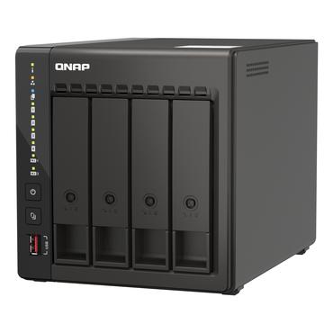 QNAP TS-453E-8G 16TB WD Red Plus NAS-Bundle NAS inkl. 2x 8TB WD Red Plus 3.5 Zoll SATA Festplatte
