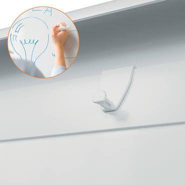 Nobo Premium Plus mobil flipover med magnetisk stål whiteboardtavle