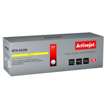 Activejet ATH-412N (erstatning HP 305A CE412A; Supreme; 2600 sider; gul)