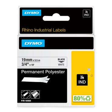 DYMO IND - mærkattape - 1 kassette(r) - Rulle (1,9 cm x 5 m)