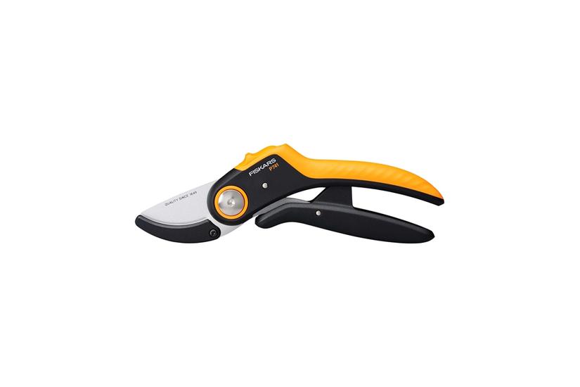 Fiskars Plus PowerLever besk&aelig;ringssaks Ambolt Sort, Orange