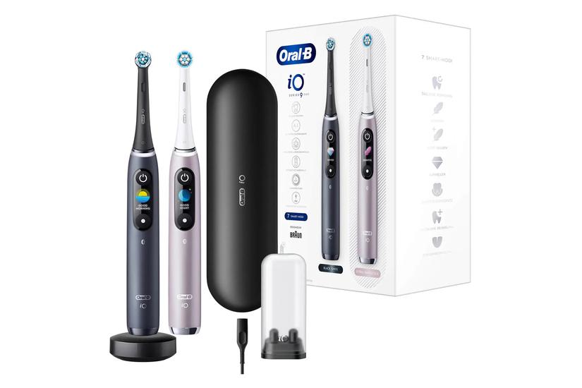 Oral-B iO 9 Voksen Roterende tandbørste Sort, Rose