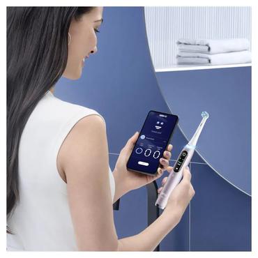 Oral-B iO 9 Voksen Roterende tandbørste Sort, Rose