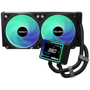 ASRock Køling - 120 mm - AM4, AM5, LGA1700, LGA1851 - 2x blæsere - 62.6 kubikfod/min.