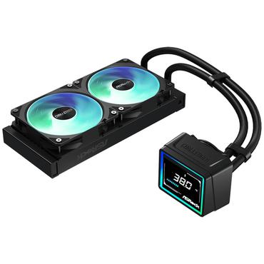 ASRock Køling - 120 mm - AM4, AM5, LGA1700, LGA1851 - 2x blæsere - 62.6 kubikfod/min.