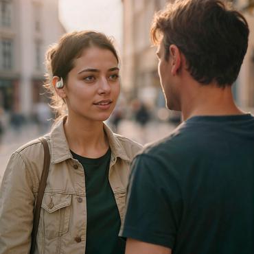 Hama Spirit Open Headset True Wireless Stereo (TWS) I ørerne Opkald/musik Bluetooth Sand