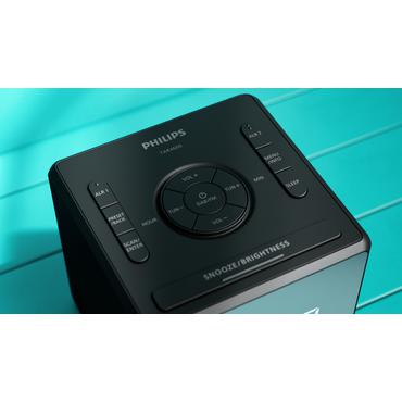 Philips TAR4600/10 v&aelig;kkeur Digital alarmur Sort