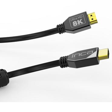 Inca IHD-21 HDMI-Kabel 2 m HDMI Typ A (Standard) 3 x HDMI Type A (Standard) Schwarz (IHD-21)