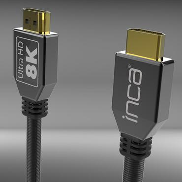 Inca IHD-21 HDMI-Kabel 2 m HDMI Typ A (Standard) 3 x HDMI Type A (Standard) Schwarz (IHD-21)