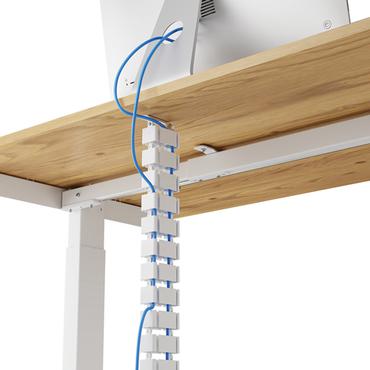 Fellowes 100136872 kabelorganisator Skrivebord Kabelmuffe Hvid 1 stk