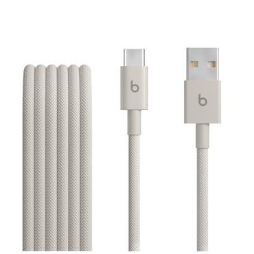 Beats USB-A zu USB-C gewebtes Kabel 1.5 m Surge Stone