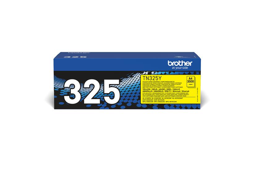 Brother TN325Y - gul - original - tonerpatron
