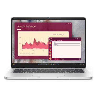 Dell Pro 14 PC14250 B&auml;rbar dator - Intel Core Ultra 5 (Serie 2) 235U / 2 GHz - 16 GB DDR5 - 512 GB SSD M.2 2230 PCIe 4.0 - NVM Express (NVMe) - Intel Graphics upp till - 14" IPS