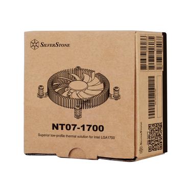 Silverstone NT07-1700 Processor Luftkøler 8 cm Sort 1 stk