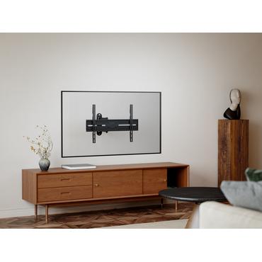 Wall mount, Full motion 3-way, tilt, swivel, 37-70", 35 kg