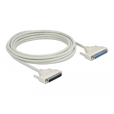 Delock - serielforlængerkabel - DB-37 til DB-37 - 5 m