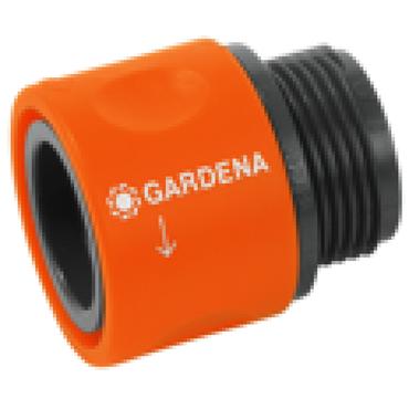 Gardena 2917-20 vandslange beslag Slangestik Sort, Orange 1 stk