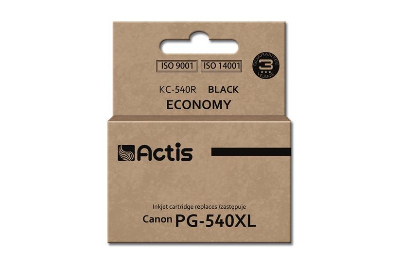 Actis KC-540R Bl&aelig;k (erstatning for Canon PG-540XL; Standard; 22 ml; sort)