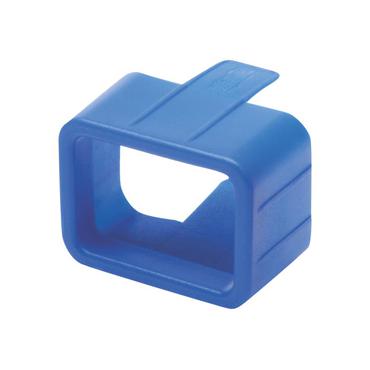 Eaton Tripp Lite Series PDU Plug Lock Connector C20 Power Cord to C19 Outlet Blue 100pk - kabelborttagningslås