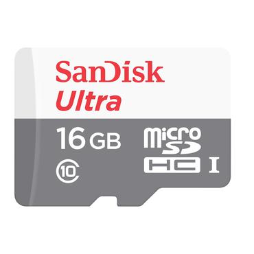 SanDisk Ultra - flashhukommelseskort - 16 GB - microSDHC UHS-I