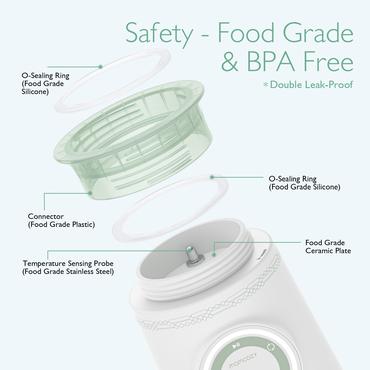 Momcozy baby flaskevarmer