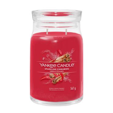 Yankee Candle 1629975E vokslys Cylinder Kanel, Nellike R&oslash;d 1 stk