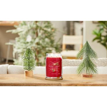 Yankee Candle 1629975E vokslys Cylinder Kanel, Nellike R&oslash;d 1 stk