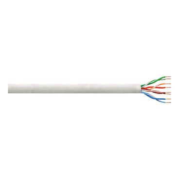 LogiLink LAN Patchkabel U/UTP Cat6 CU PVC 100.00m grau