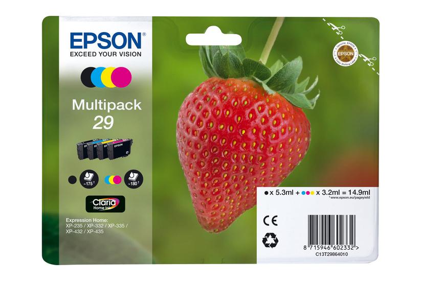 Epson - gul - original - bl&aelig;kpatron