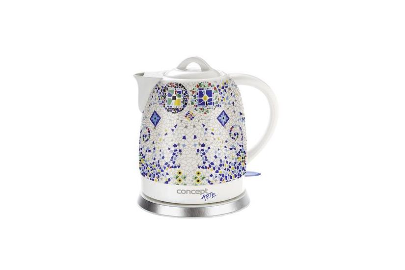 Concept RK-0020 elkedel 1,5 L 1350 W Hvid