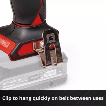 Einhell TP-CI 18/220 Li BL 2900 rpm Sort, R&oslash;d