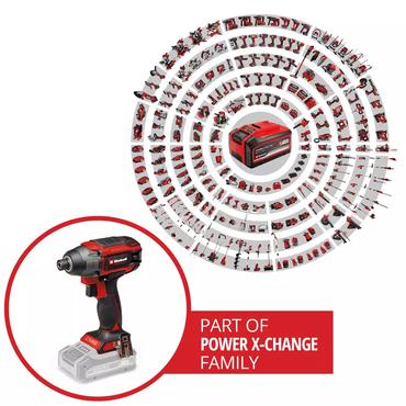 Einhell TP-CI 18/220 Li BL 2900 rpm Sort, R&oslash;d