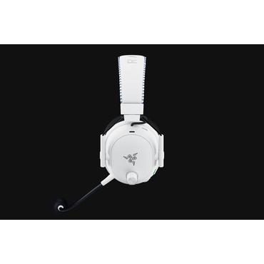 Razer BlackShark V3 Pro Headset Kabel & tr&aring;dl&oslash;s Spil USB Type-A Bluetooth Hvid